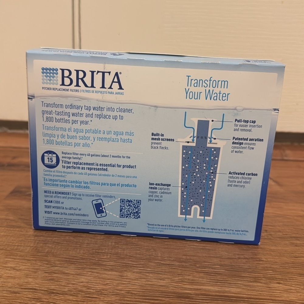 Brita Water Filter Replacement 3-Pack - Picture 2 of 2